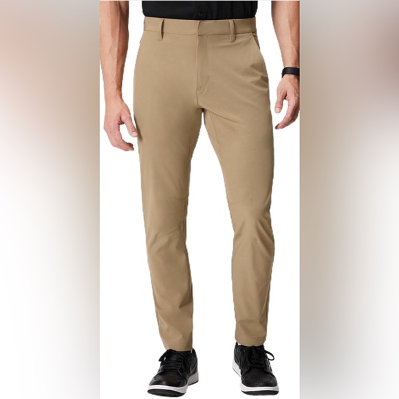 Fabletics Other - Fabletics Men's The Only Pant, External Pocket, Water-Repellent, 38/30 NWT tan